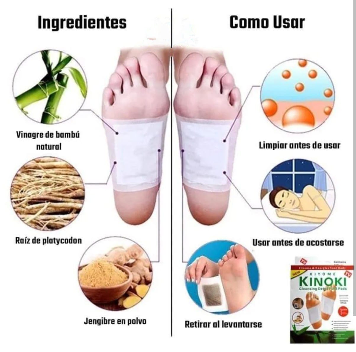 ¡Elimina las toxinas de tu cuerpo a través de tus Pies!