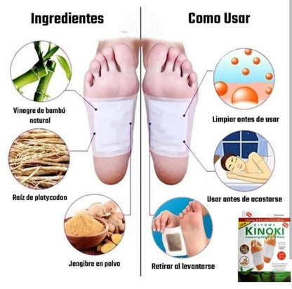 ¡Elimina las toxinas de tu cuerpo a través de tus Pies!