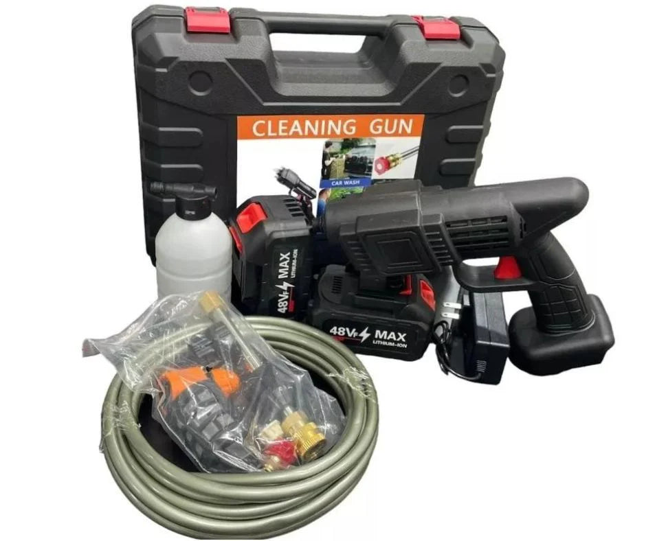 HidroJet Pro Max – Lavadora Portátil de Alta Presión 48V con Maleta + Envío GRATIS