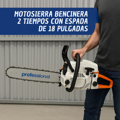 Motosierra 2 Tiempos - Espada 18 Pulgadas