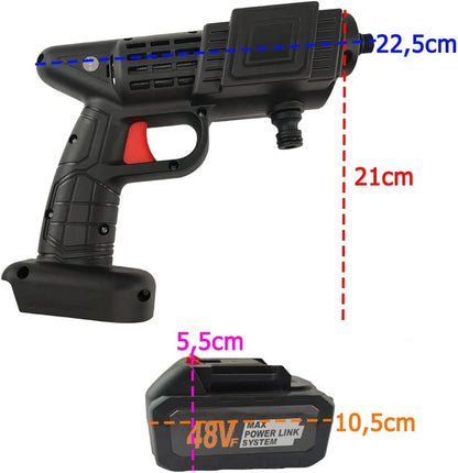 HidroJet Pro Max – Lavadora Portátil de Alta Presión 48V con Maleta + Envío GRATIS