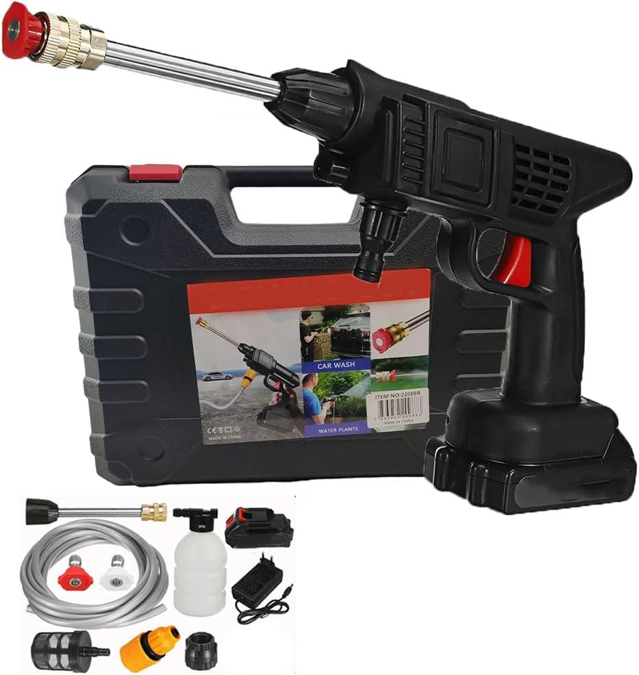 HidroJet Pro Max – Lavadora Portátil de Alta Presión 48V con Maleta + Envío GRATIS