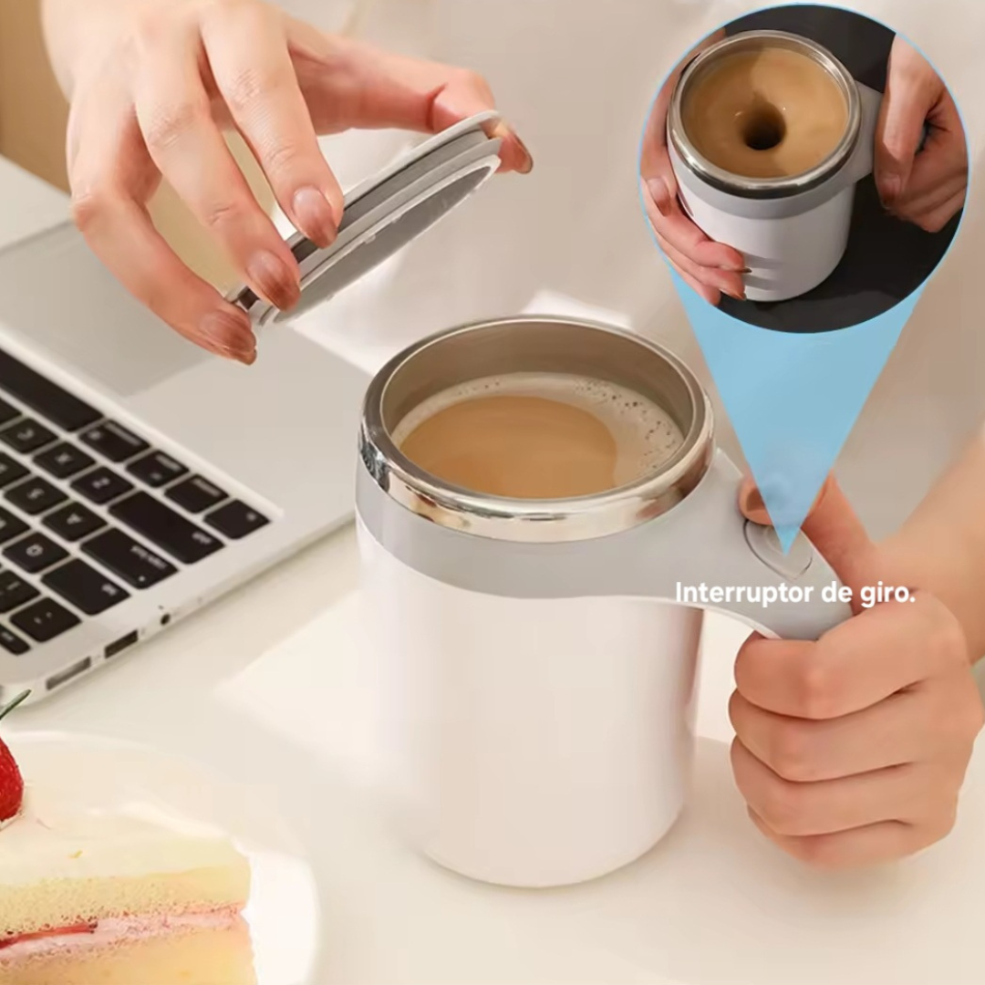 Taza Mezcladora Automática Recargable + Envío Gratis