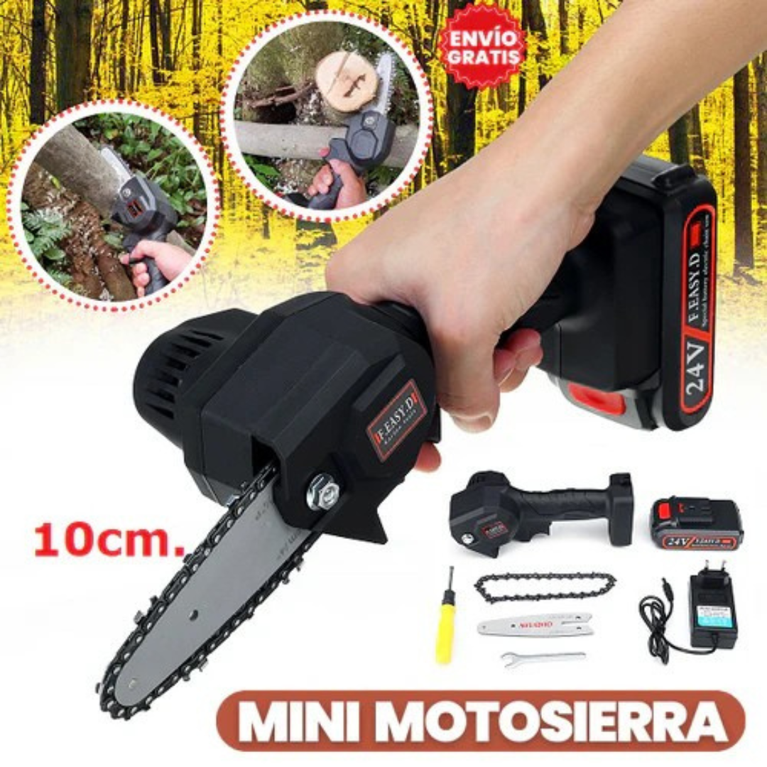 MOTOSIERRA RECARGABLE INALÁMBRICA + Envío Gratis