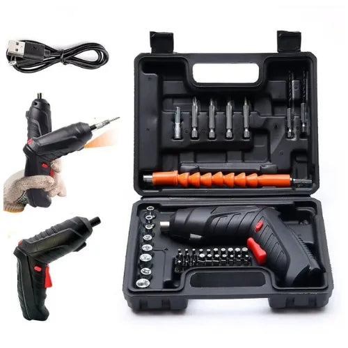 Destornillador Eléctrico Recargable Multiusos.