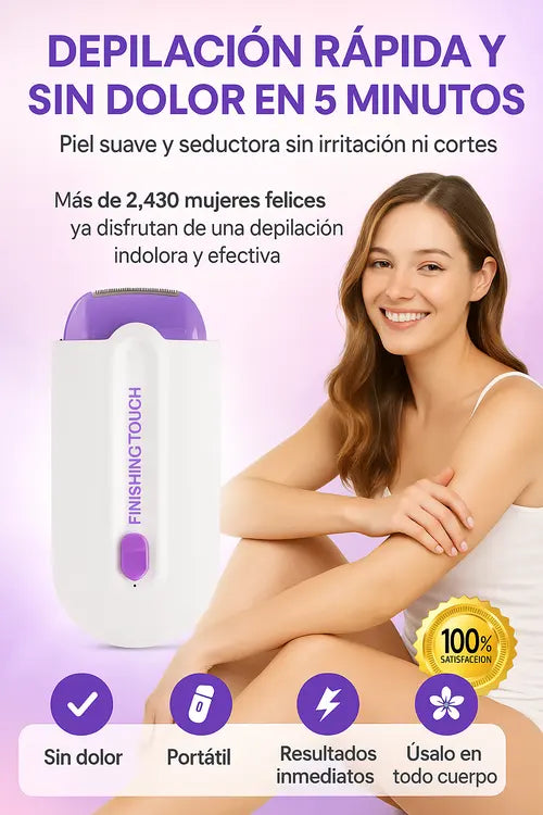 Finishing Touch: Obtén una Piel Lisa y Suave en Segundos